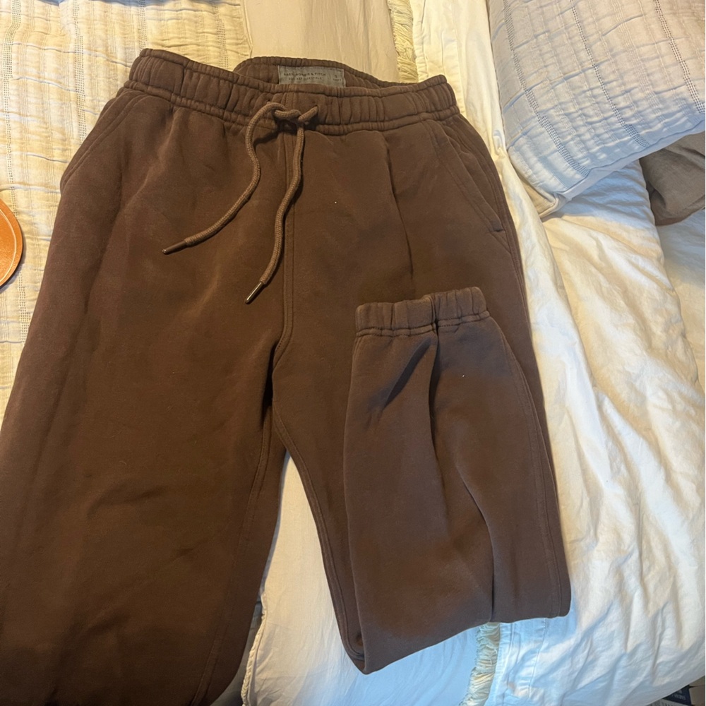 Abercrombie essential cinched sweatpant